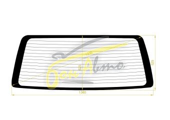 Стекло заднее с обогревом LEXUS LX 1997-2007 (UZJ100) 
Бренд: BENSON