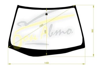 Стекло лобовое HONDA ACCORD 2002-2008 (CL7-RHD-Сингапур) 
Бренд: BSG с синей полосой