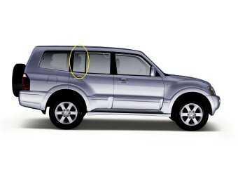 Стекло боковое MITSUBISHI PAJERO 1999-2006 (V70-5d) RQ/RH 
Бренд: BSG