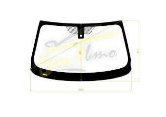 Стекло лобовое BMW X3 2010-2017 (F25-2013) место под датчик дождя 
Бренд: КМК с синей полосой