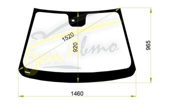 Стекло лобовое CHEVROLET CRUZE 2008-2016 (J300-LHD) место под датчик дождя 
Бренд: BENSON