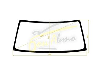 Стекло лобовое TOYOTA LAND CRUISER PRADO 1996-2002 (J90) 
Бренд: ZDG