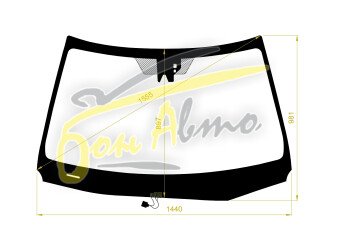 Стекло лобовое LEXUS NX 2015-2021 (AGZ10-LHD) обогрев щеток, место под 1 камеру, место под датчик дождя, антенна, 
Бренд: BENSON