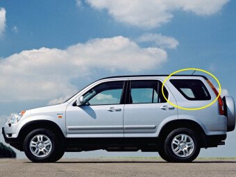 Стекло боковое HONDA CR-V 2001-2006 RD5 SW/LH/X 
Бренд: BENSON Тонированное