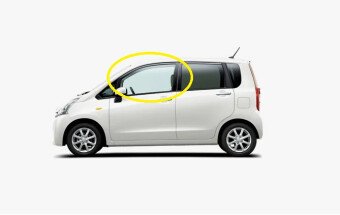 Стекло боковое DAIHATSU MOVE 2010-2014 LA100 FD/LH фурнитура, 
Бренд: BENSON