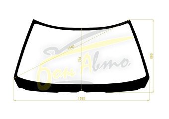 Стекло лобовое TOYOTA CHASER 1984-1988 (GX70-h/t)
Бренд: BENSON
