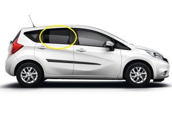 Стекло боковое NISSAN VERSA 2012-2019 E12-5d RD/RH фурнитура, 
Бренд: BENSON