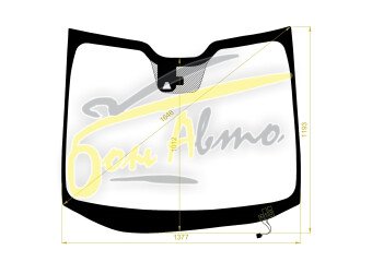 Стекло лобовое HONDA FREED + 2016-2024 (GB5-RHD) обогрев щеток, место под 1 камеру, 
Бренд: XYG с синей полосой