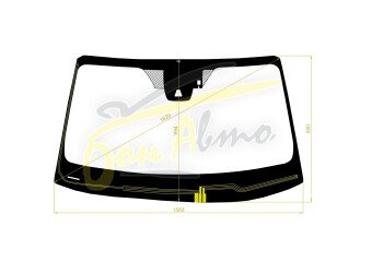 Стекло лобовое TOYOTA CROWN KLUGER 2021- (ASU75-LHD) обогрев щеток, место под 1 камеру, место под датчик дождя, молдинг, 
Бренд: BENSON