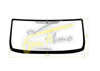 Стекло лобовое GAZ GAZELLE NEXT TRUCK 2013- (A21-1818*1012) 
Бренд: КМК