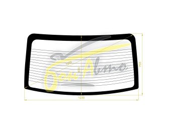 Стекло заднее с обогревом SUBARU IMPREZA 2007-2011 (GE-4d sed) 
Бренд: BENSON