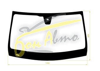 Стекло лобовое MERCEDES E-CLASS 2016-2023 (C238-LHD-2d coupe) место под датчик дождя молдинг, 
Бренд: BENSON