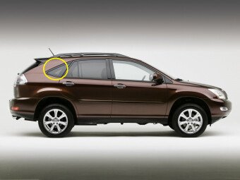 Стекло боковое LEXUS RX 2003-2008 XU30 SW/RH/X 
Бренд: BSG