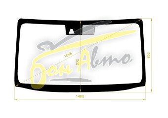 Стекло лобовое ISUZU COMO 2012- (E26-2021) место под 1 камеру 
Бренд: BENSON