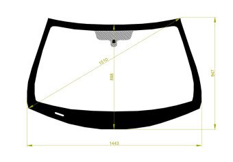 Стекло лобовое INFINITI G 2006-2014 (V36-4d sed) 
Бренд: BENSON