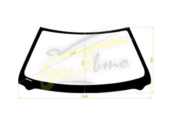 Стекло лобовое TOYOTA SCEPTER 1991-1996 (SXV10) 
Бренд: BSG с зеленой полосой