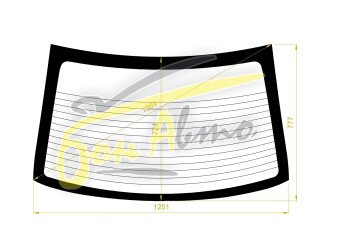 Стекло заднее с обогревом SUBARU IMPREZA 2011-2016 (GJ-4d sed) 
Бренд: BSG