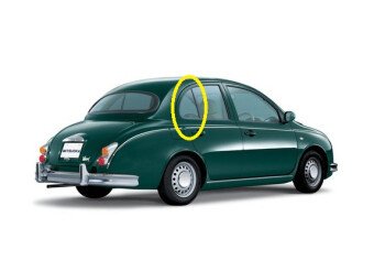 Стекло боковое MITSUOKA VIEWT 2002-2010 K12 RQ/RH 
Бренд: BSG