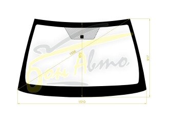 Стекло лобовое DAIHATSU ALTIS 2017-2023 (AXVH70N) 
Бренд: BENSON с синей полосой