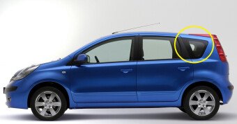 Стекло боковое NISSAN NOTE 2005-2012 E11 SW/LH/X 
Бренд: BSG