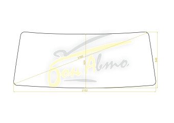 Стекло лобовое NISSAN DIESEL CONDOR 1993-2011 (PK250-2132*848*2165) 
Бренд: BSG