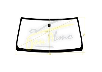 Стекло лобовое TOYOTA LAND CRUISER PRADO 2002-2009 (GRJ120) 
Бренд: ZDG с зеленой полосой
