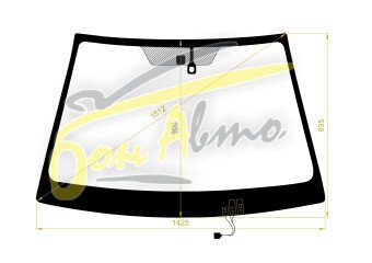 Стекло лобовое TOYOTA ALLION 2001-2007 (AZT240-зерк) обогрев щеток, место под датчик дождя, 
Бренд: ZDG