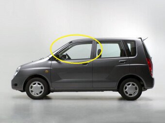 Стекло боковое HAFEI SIMBO 2006- (CQ) FD/LH 
Бренд: BSG