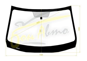 Стекло лобовое MAZDA CX-5 2012-2017 (KE) фурнитура, 
Бренд: BENSON