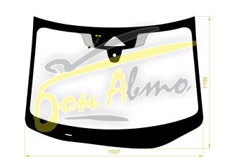 Стекло лобовое NISSAN ARIYA 2020- (ZAA-LHD) место под 1 камеру с обогревом, место под датчик дождя, 
Бренд: BENSON