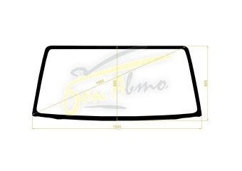 Стекло лобовое MAZDA BONGO BRAWNY 2000- (SKE ) 
Бренд: BENSON с синей полосой