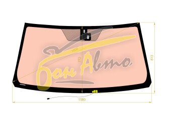 Стекло лобовое LEXUS LX 2007-2021 (J200-LHD) полный обогрев, обогрев щеток, место под датчик дождя, 
Бренд: КМК