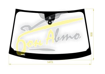 Стекло лобовое AUDI Q2 2017- () место под 1 камеру, место под датчик дождя, молдинг, 
Бренд: BENSON