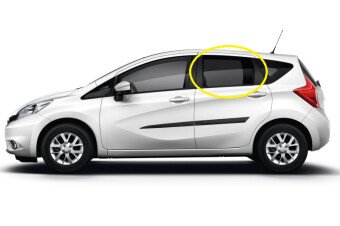 Стекло боковое NISSAN VERSA 2012-2019 E12-5d RD/LH фурнитура, 
Бренд: BENSON
