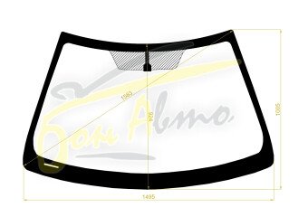 Стекло лобовое DAIHATSU ALTIS 2011-2017 (ACV50N) 
Бренд: BENSON с синей полосой