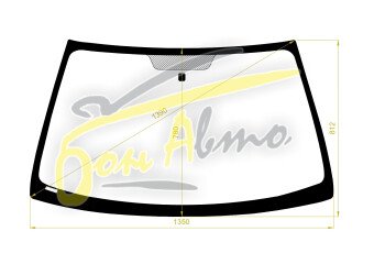 Стекло лобовое RENAULT SYMBOL II 2008-2012 (LU) 
Бренд: КМК с синей полосой