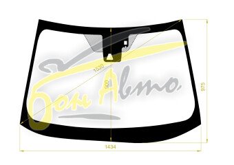 Стекло лобовое TOYOTA C-HR 2016-2023 (ZYX10-LHD) место под 1 камеру, место под датчик дождя, молдинг, 
Бренд: BENSON