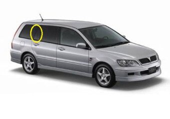 Стекло боковое MITSUBISHI LANCER CEDIA 2000-2003 (CS5W-5d) RQ/RH 
Бренд: BENSON
