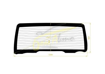 Стекло заднее с обогревом TOYOTA 4RUNNER 2002-2009 (N210) 
Бренд: BSG