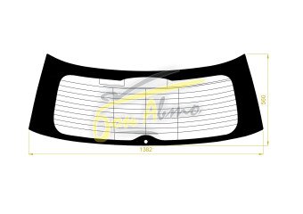 Стекло заднее с обогревом MAZDA 6 2002-2008 (GG-5d wag) 
Бренд: BSG Тонированное