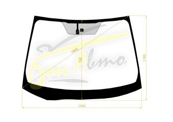 Стекло лобовое TOYOTA ALPHARD 2008-2015 (ANH20-RHD) место под датчик дождя 
Бренд: BSG