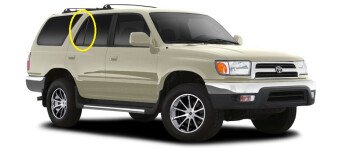 Стекло боковое TOYOTA 4RUNNER 1995-2002 N180 RQ/RH 
Бренд: BSG Тонированное