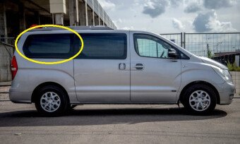 Стекло боковое HYUNDAI STAREX 2007- (TQ) SW/RH/X 
Бренд: BENSON