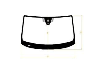 Стекло лобовое VOLKSWAGEN TIGUAN 2016- (AD1) место под 1 камеру, место под датчик дождя, молдинг, 
Бренд: BENSON