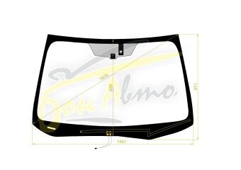 Стекло лобовое SUBARU FORESTER 2012-2018 (SJ-LHD) обогрев щеток, место под датчик дождя, 
Бренд: BENSON