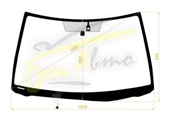 Стекло лобовое TOYOTA CAMRY 2001-2006 (ACV30-LHD) обогрев щеток, место под датчик дождя, 
Бренд: BSG с зеленой полосой