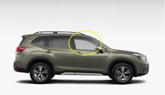 Стекло боковое SUBARU FORESTER 2018-2024 SK5 FD/RH фурнитура, 
Бренд: BENSON