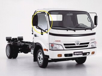Стекло боковое HINO 300 2011 FD/RH 
Бренд: BENSON