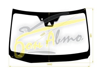 Стекло лобовое LEXUS NX 2015-2021 (AGZ10-RHD-2017) место под 1 камеру, место под датчик дождя, антенна, 
Бренд: ZDG с синей полосой