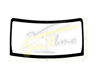 Стекло лобовое DAIHATSU GRAN MAX 2008- (S400) 
Бренд: BENSON с зеленой полосой